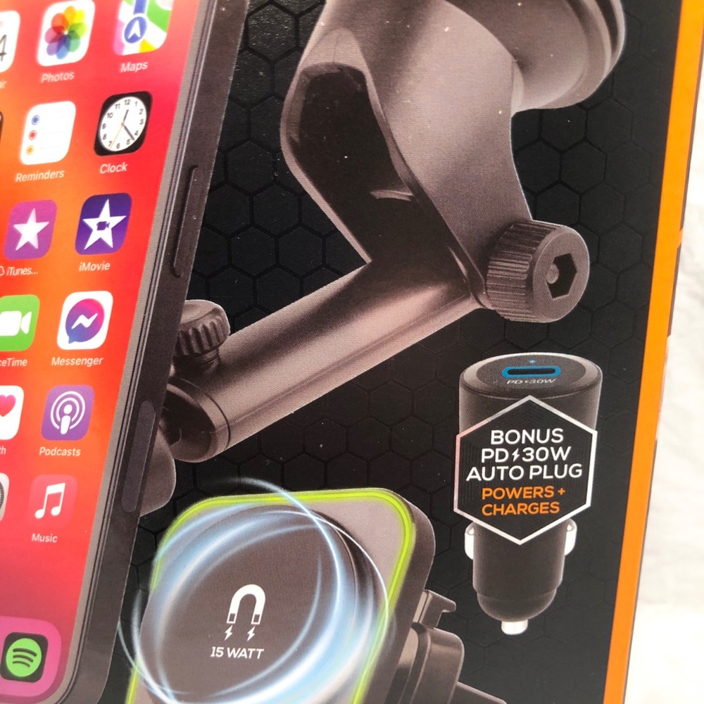 MAGNETIC WIRELESS CHARGING MOUNT - Picture 4 of 14